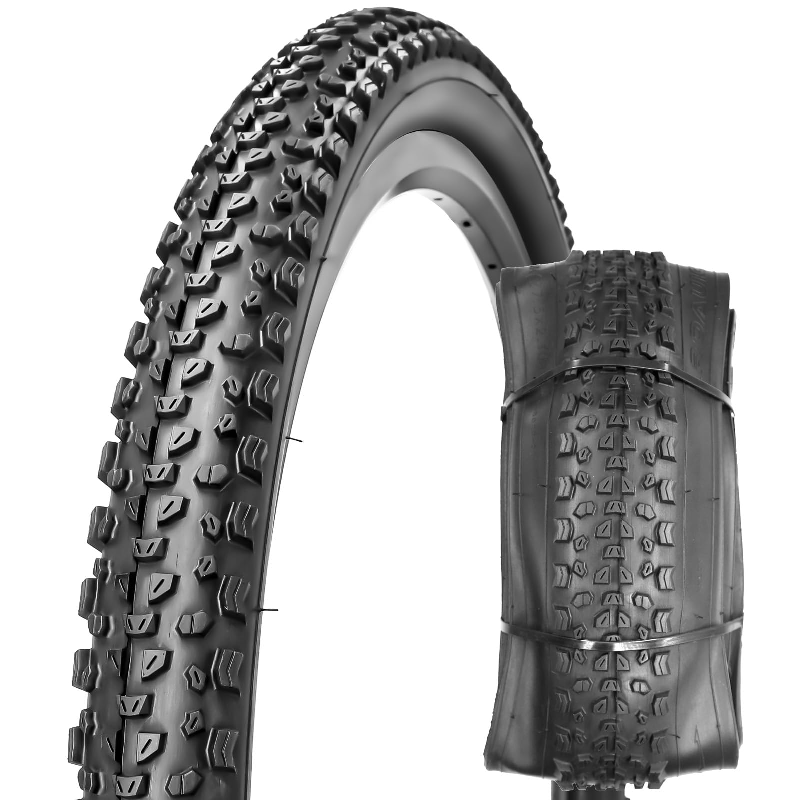 1pc 27.5 Inch 27.5 x 2.10 (54-584) Mountain Bike Tyres Replacement Foldable Bicycle Tyres for 27.5 x 1.95 27.5 x 2.125 MTB Hybrid Off Road Bike