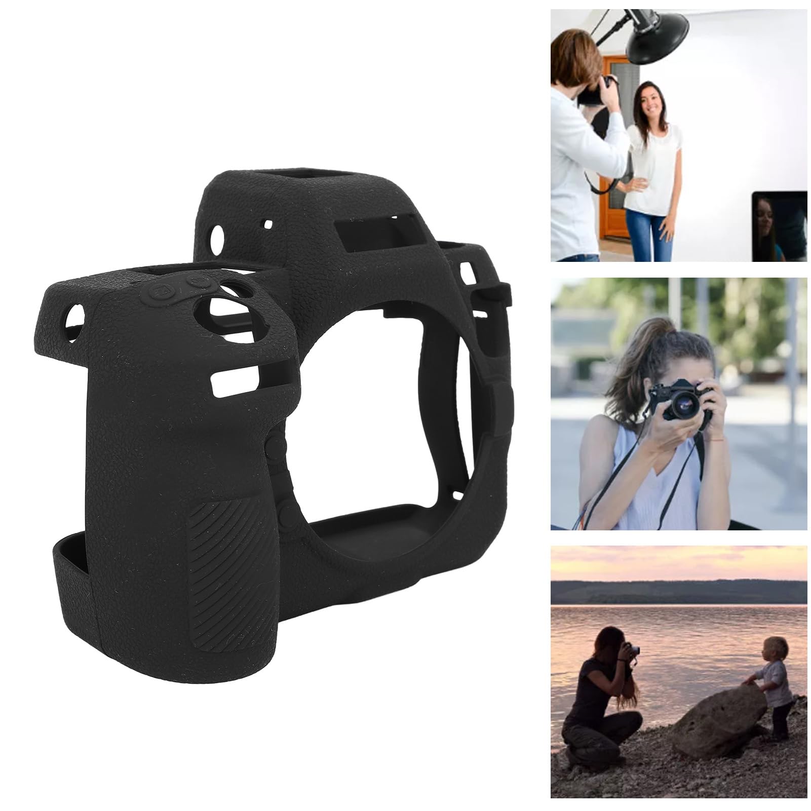 Srliya Custodia in Silicone per Fotocamera Z8, Leggera, Ultra Sottile, Compatibile con Custodia Morbida Antigraffio per Fotocamera, per Video di Tutti i Giorni, Vlog, Cortometraggi,