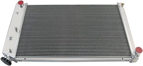 Miniatura 6 de Radiador de aluminio completo de 3 filas para Chevy Chevelle 68-73, El Camino 68-77 y más GMC Buick Cadillac Cars