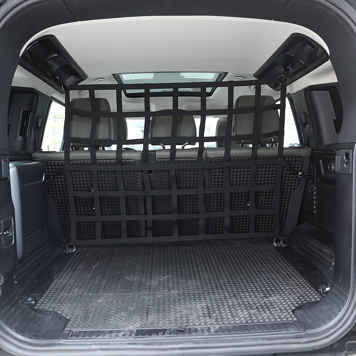 SHIFENGにとってランドローバーディフェンダー90 110 2020 2021 2022車のトランクラゲッジペットアイソレーショ