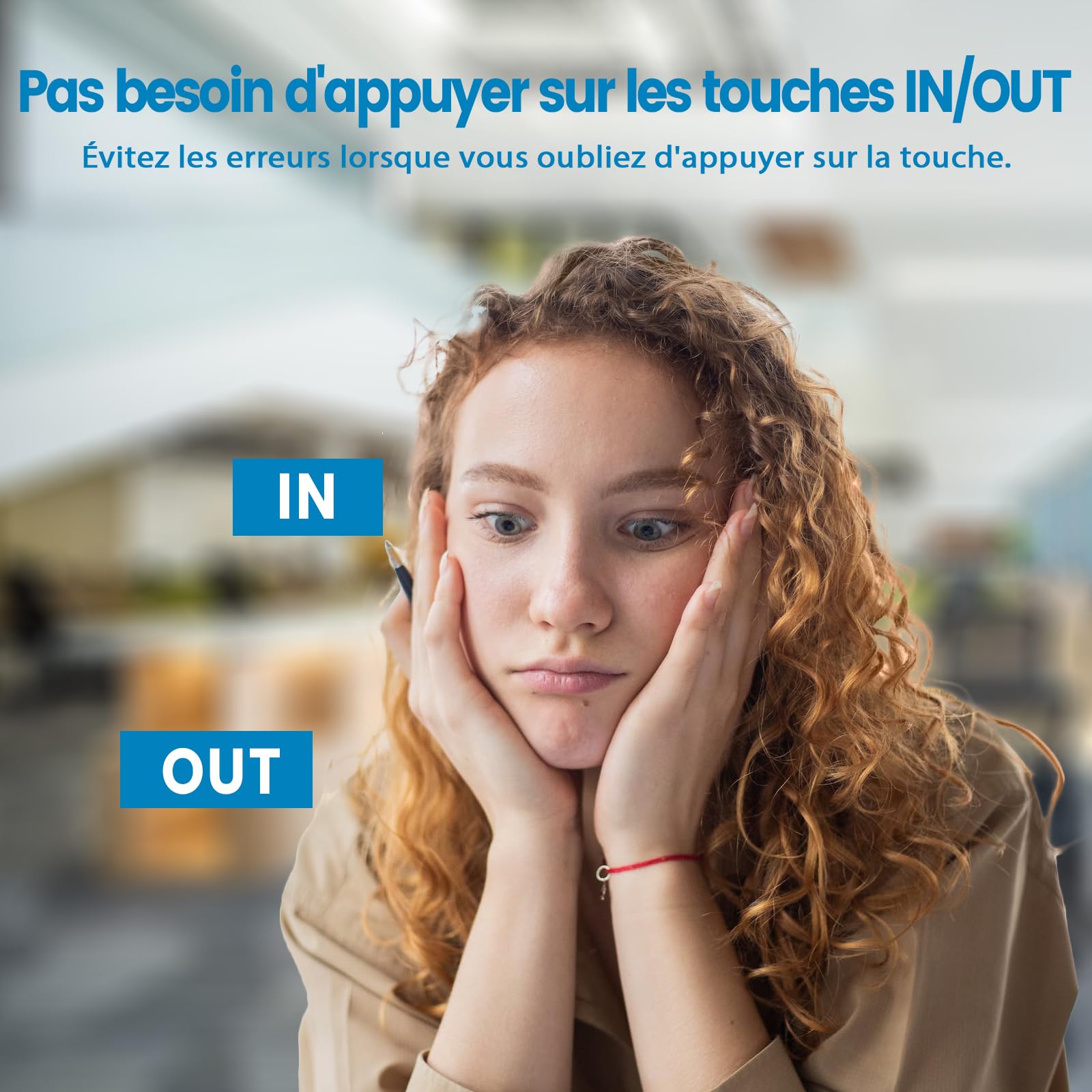 Pointeuse horaire Personnel, Francais pointeuse biométrique à Empreinte Digitale avec Badge RFID Carte, Entreprise badgeuse pour Les employés des Petites Entreprises jusquà 3000 utilisateurs (H2)