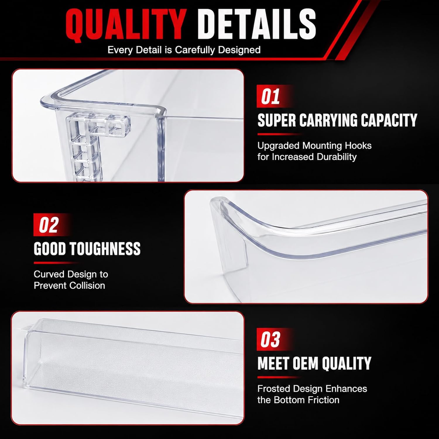 MAN62749601 Refrigerator Door Basket