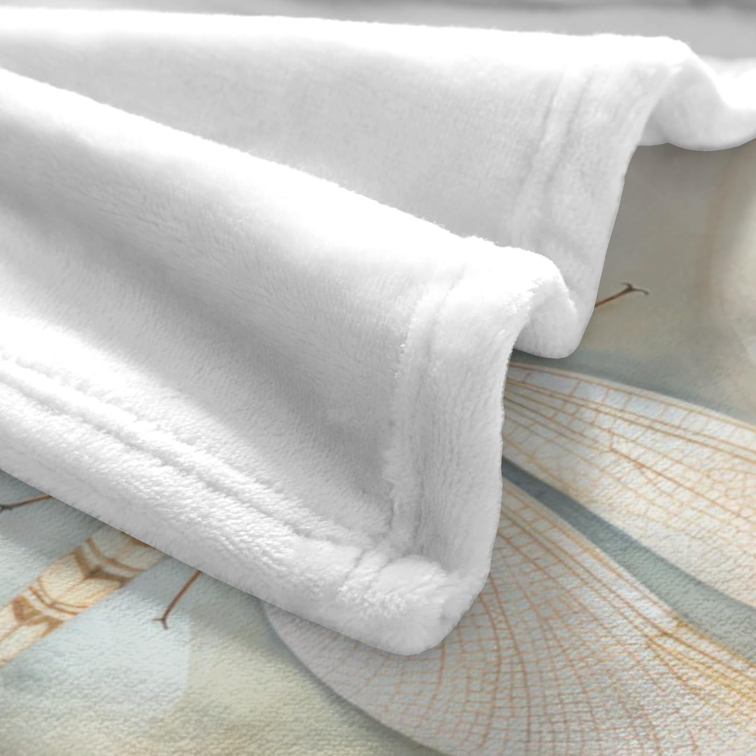 Personalized Dragonfly Blanket, Ultra Soft Micro Flannel Blanket for Bed Couch Living Room(Kids), 30" x 40 Inches