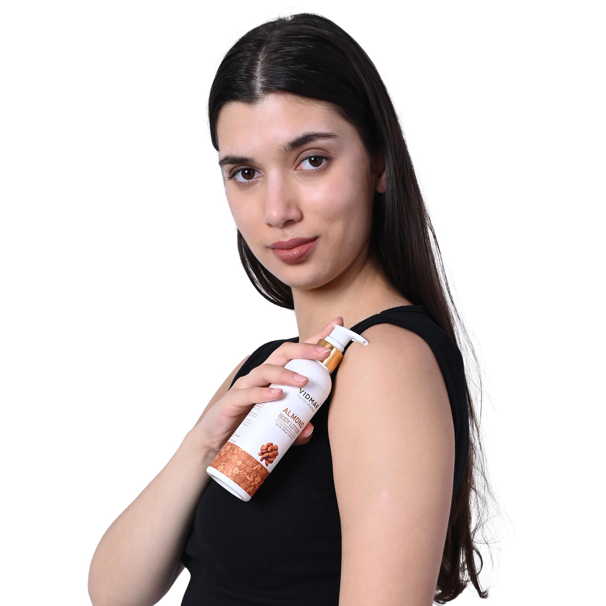 VIDMAK Almond Body Lotion for a Healthy & Firm Skin | Best for Dry Skin | With Almond Oil | Suitable for All Skin Type (200 ml) 3