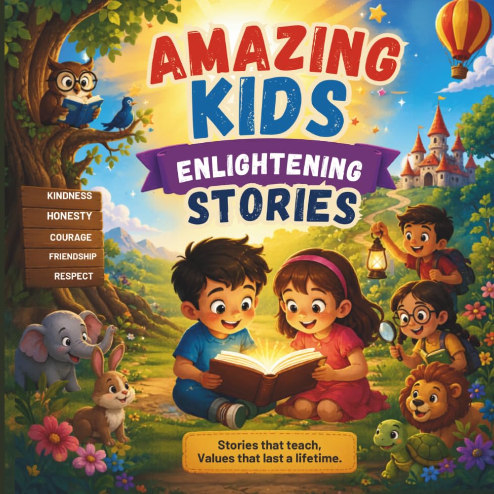 Amazing Kids Enlightening Stories: Stories that teach values that last a lifetime
