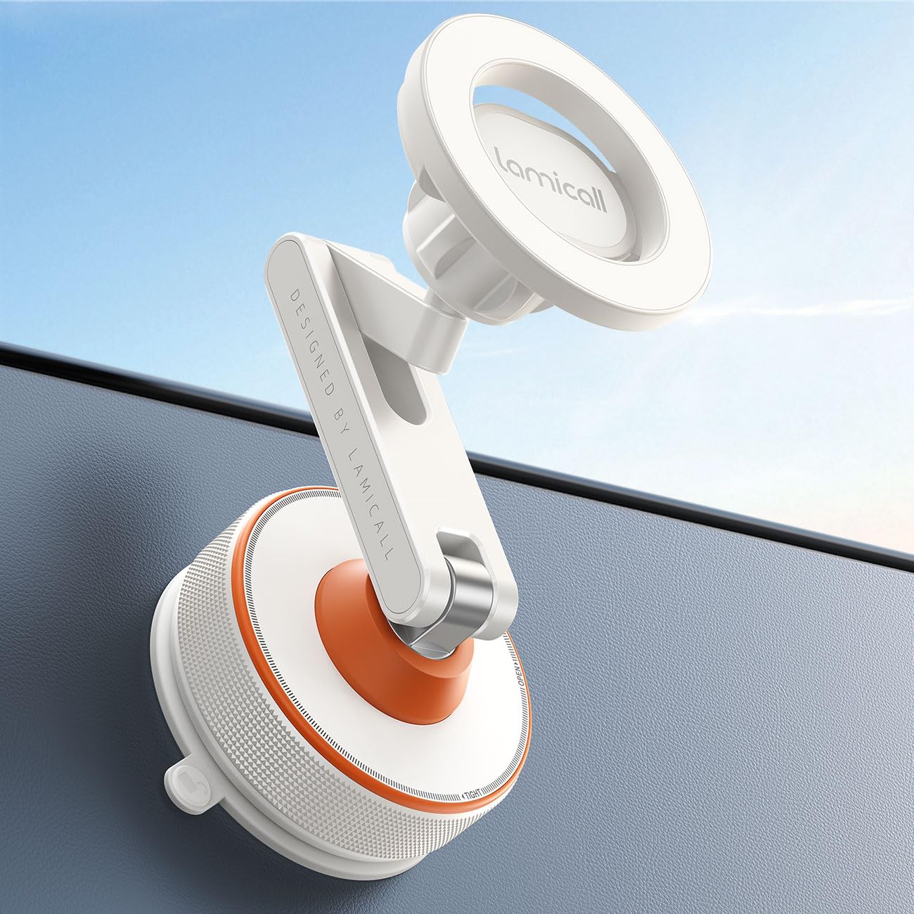 Photo 1 of Lamicall Car Phone Holder Mount - White