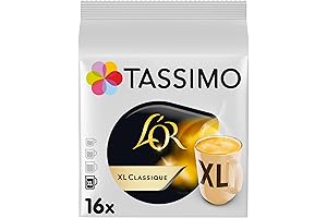 Tassimo Machine: Classic L'Or XL 16 Discs