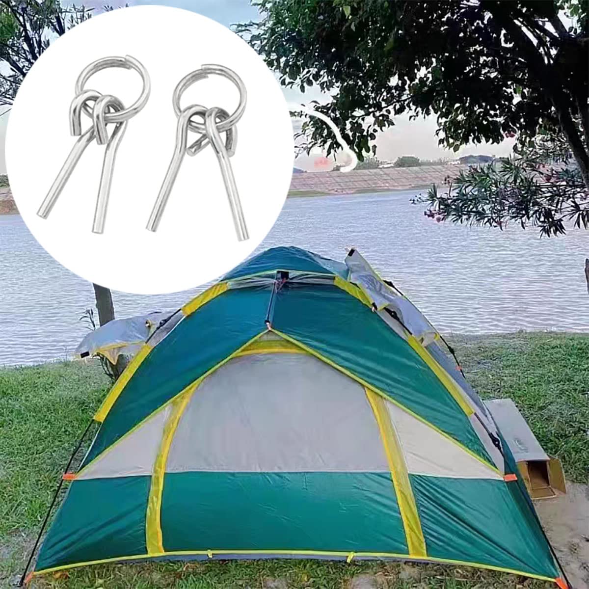 Tent Pole Rings - Repair & Upgrade Your Tent -5 Tent Pole Rings - Repair & Upgrade Your Tent -5