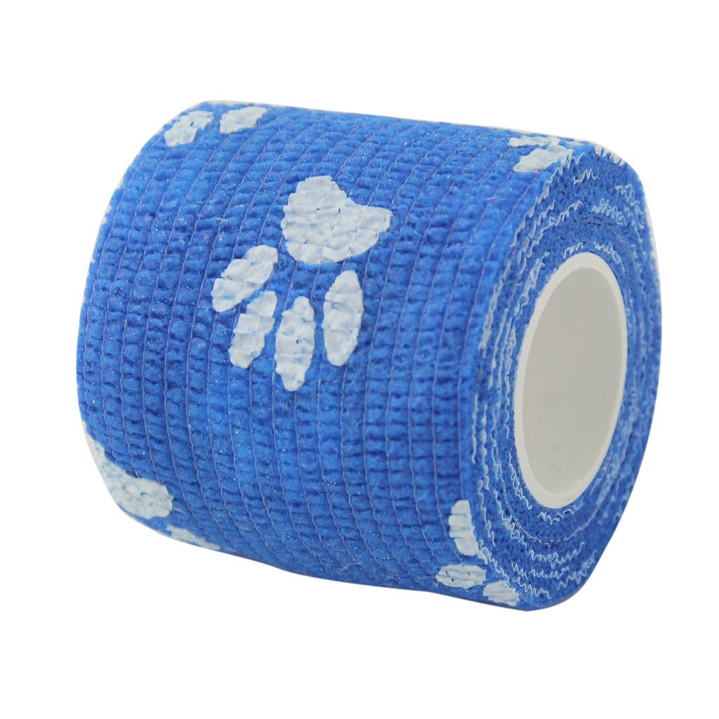 AmWISH Cat Dog Pet Supplies Sweat Moisture Absorbing Cohesive Bandage