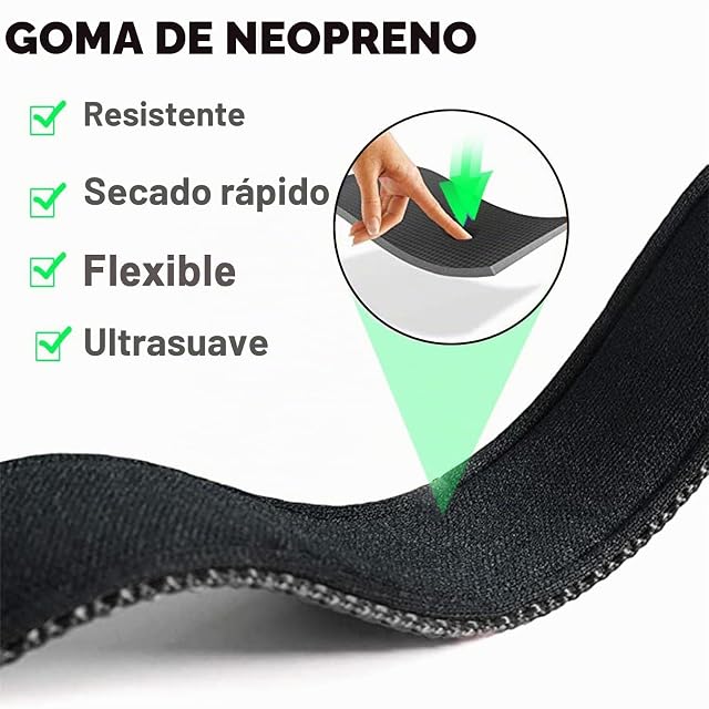 Foto 6 de 7 de ATETEO Dog Collar, Reflective Adjustable Basic Dog Collar with Soft Neoprene Padding