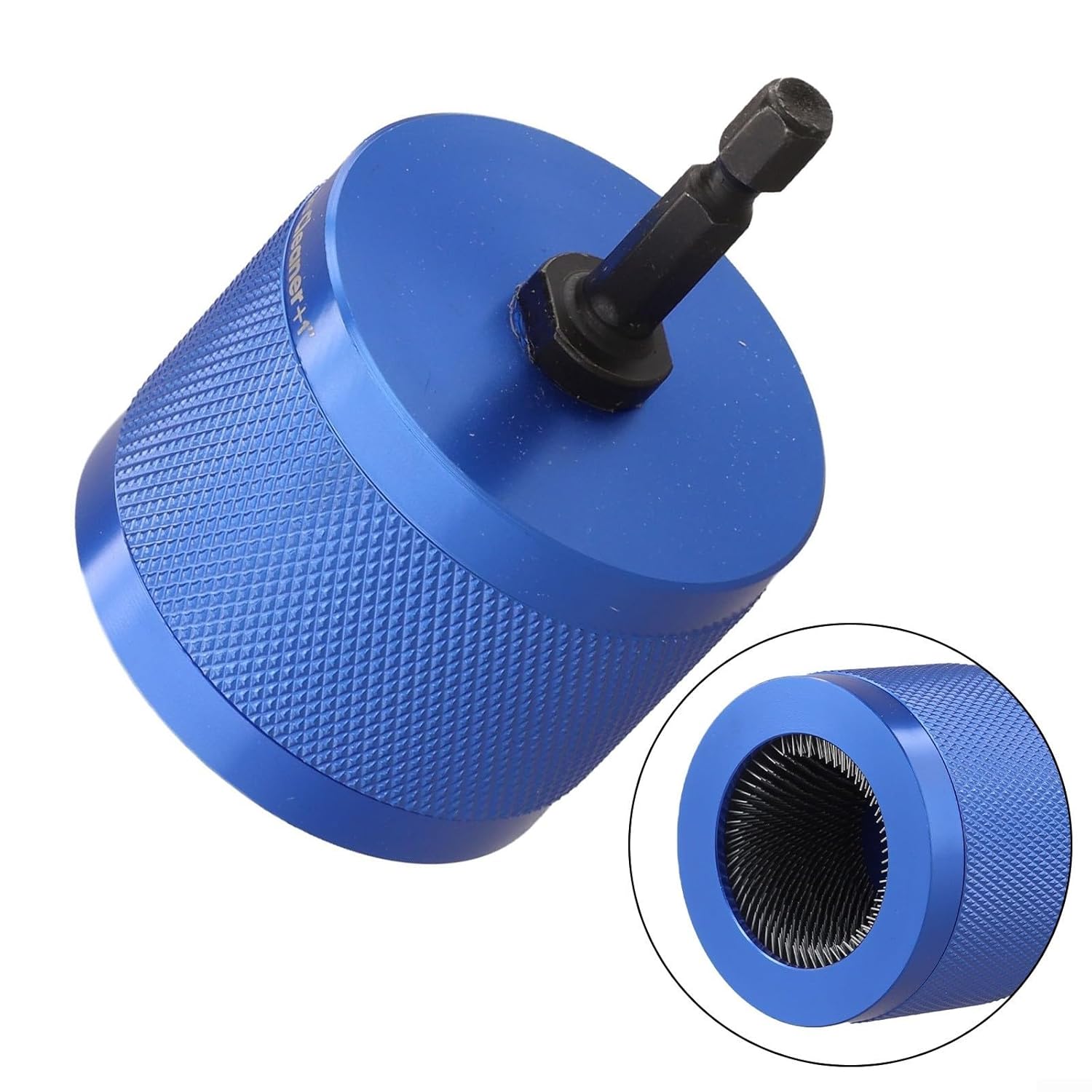 Copper Pipe Cleaner for Electric Drill, 3/4 Inch Metal Tube Cleaning Brush with Hex Shank, Deburring Tool for Copper Pipes Welding Prep, Robust Steel Bristles for Automotive and Manufacturing Tasks