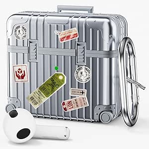 Amazon.com: KOREDA Compatible with AirPods 3 2021 3rd Generation Case, Cute Funny Suitcase Design Protective Hard Case for AirPods 3, Not Compatible with AirPods Pro 3 2025 and AirPods 4 2024 : Electronics