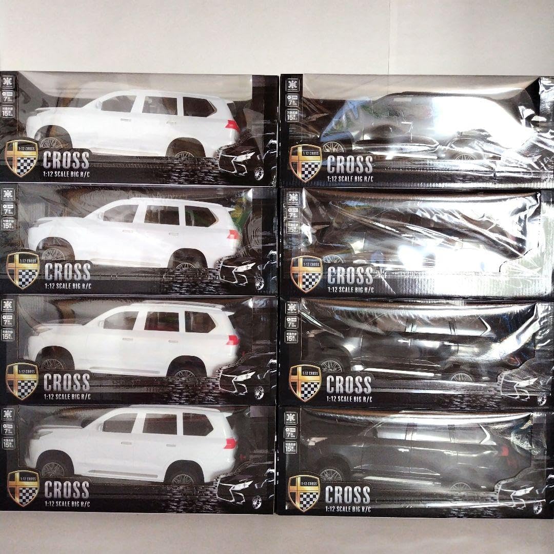 CROSS 1 12 SCALE BIG R C ラジコン 白黒 全2種 ×4