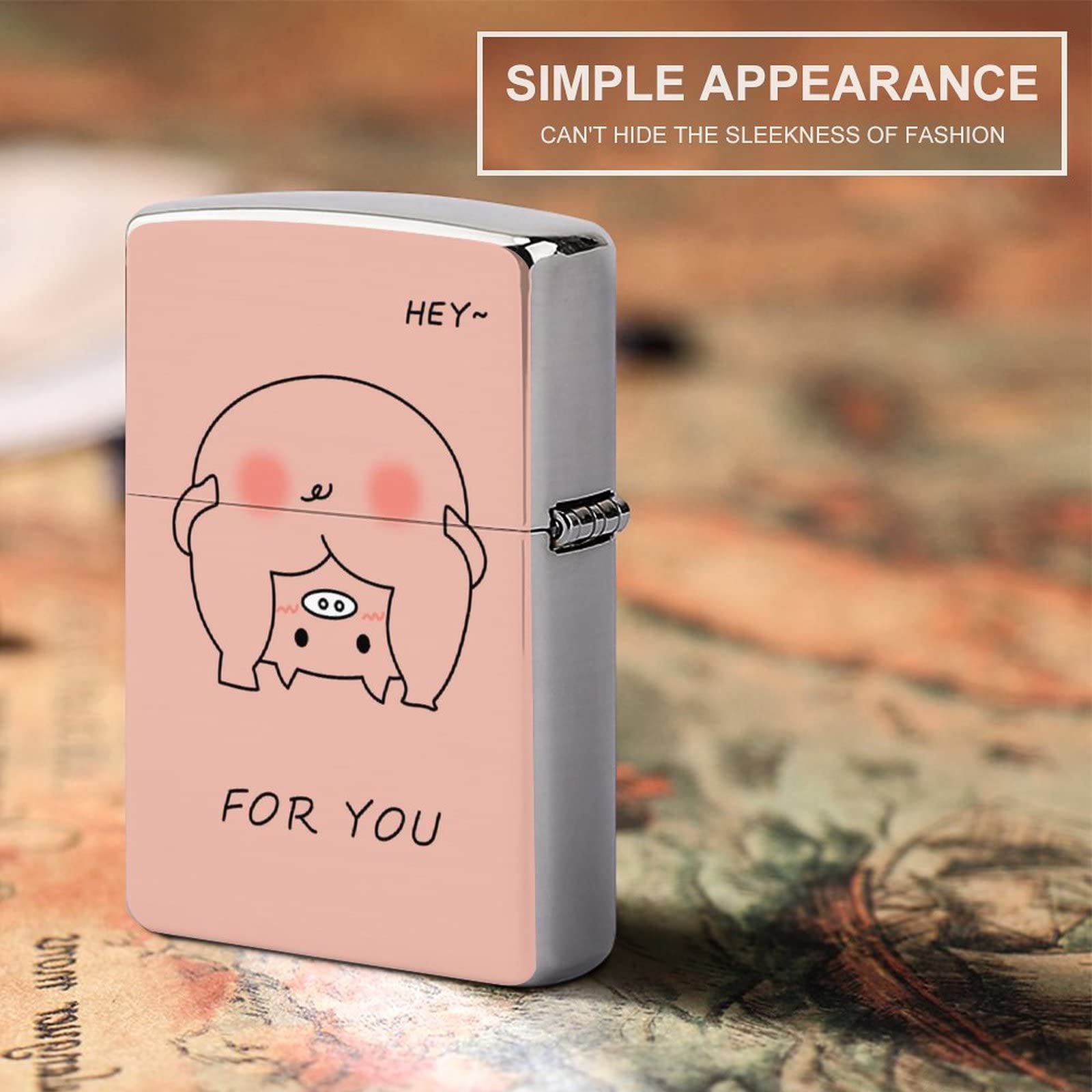 Amazon.co.jp: ZIPPO交換用外側ケース 可愛い 豚 シルバー ZIPPO 