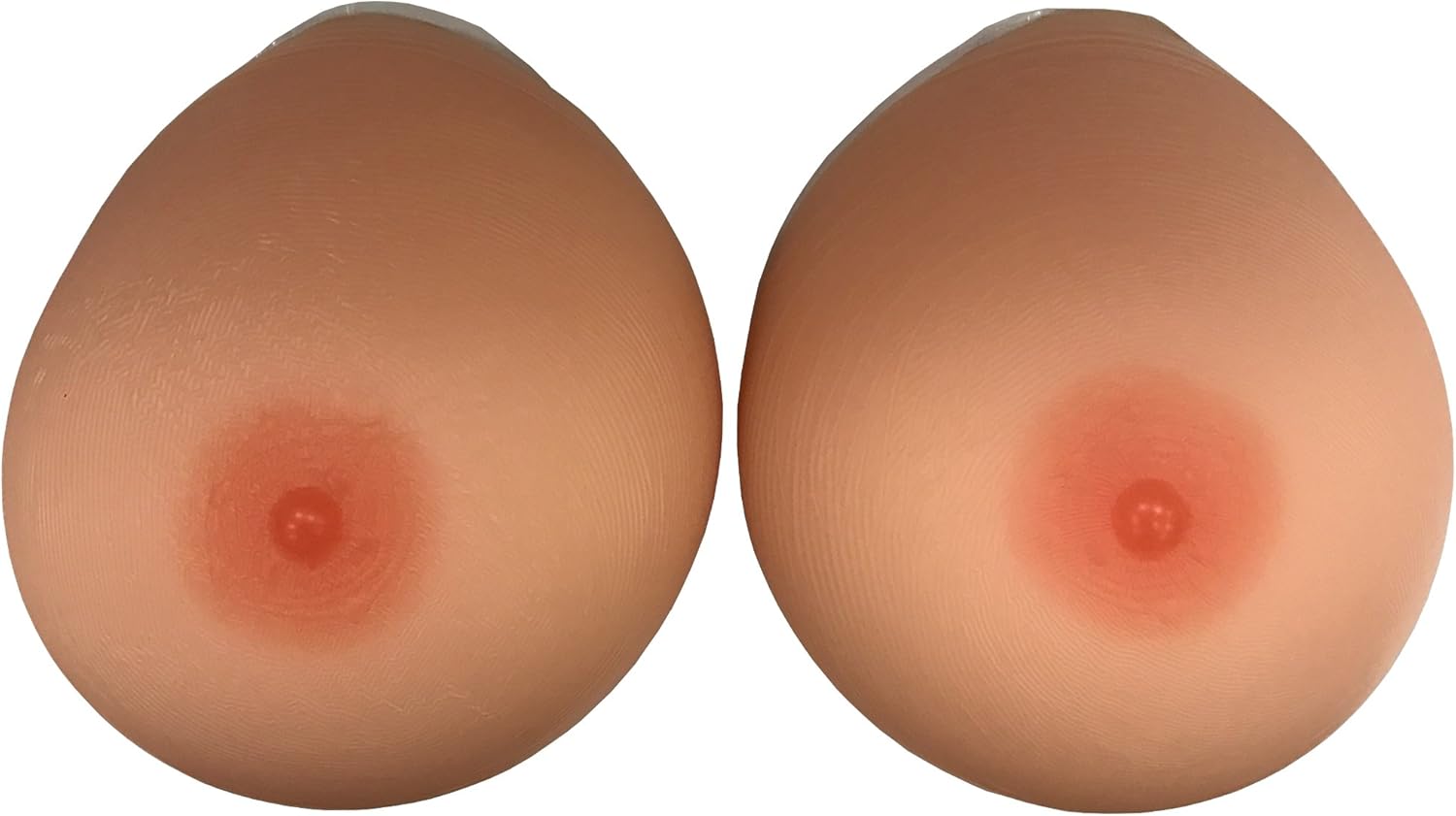 ENVY BODY SHOP Rounder Fuller Concave Back Tear Drop Silicone Breast Forms