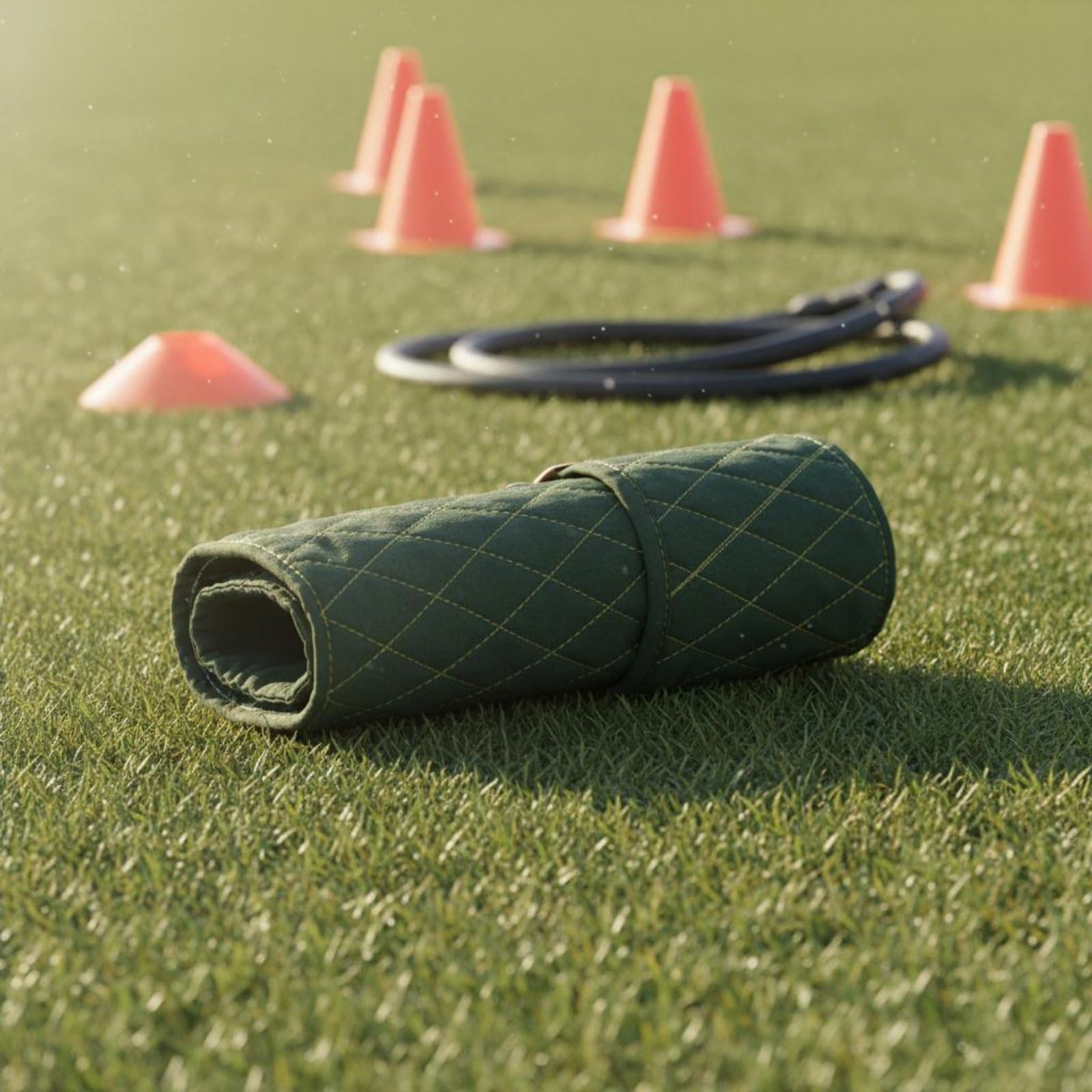 de Entrenamiento de Mascotas Protector de Brazo hasta el Codo Accesorio Fundamental en Tareas de Adiestramiento Material Fuerte para Doble Asidero, Camuflaje