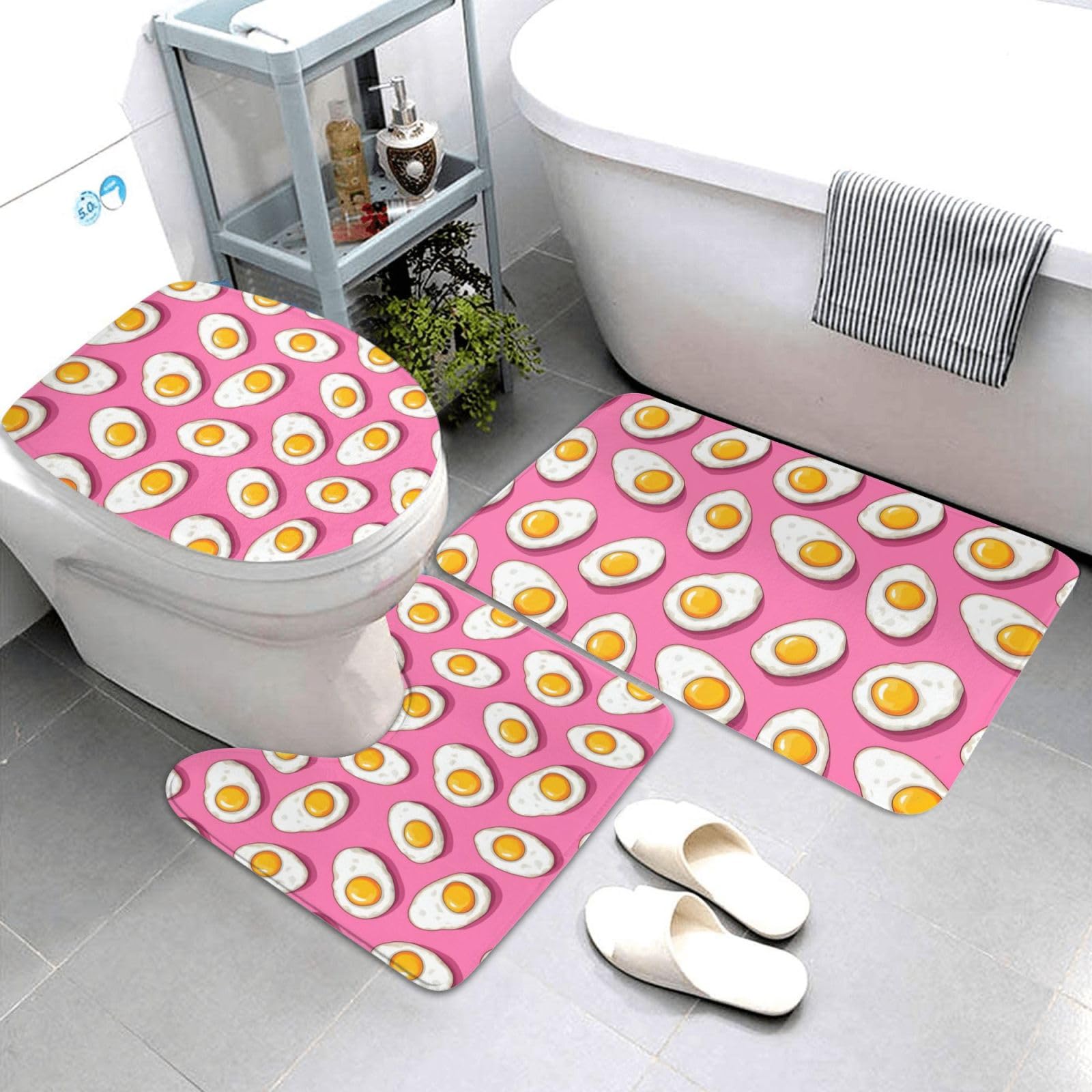Tapis de bain antidérapant contre les sols glissants tapis de salle de bain