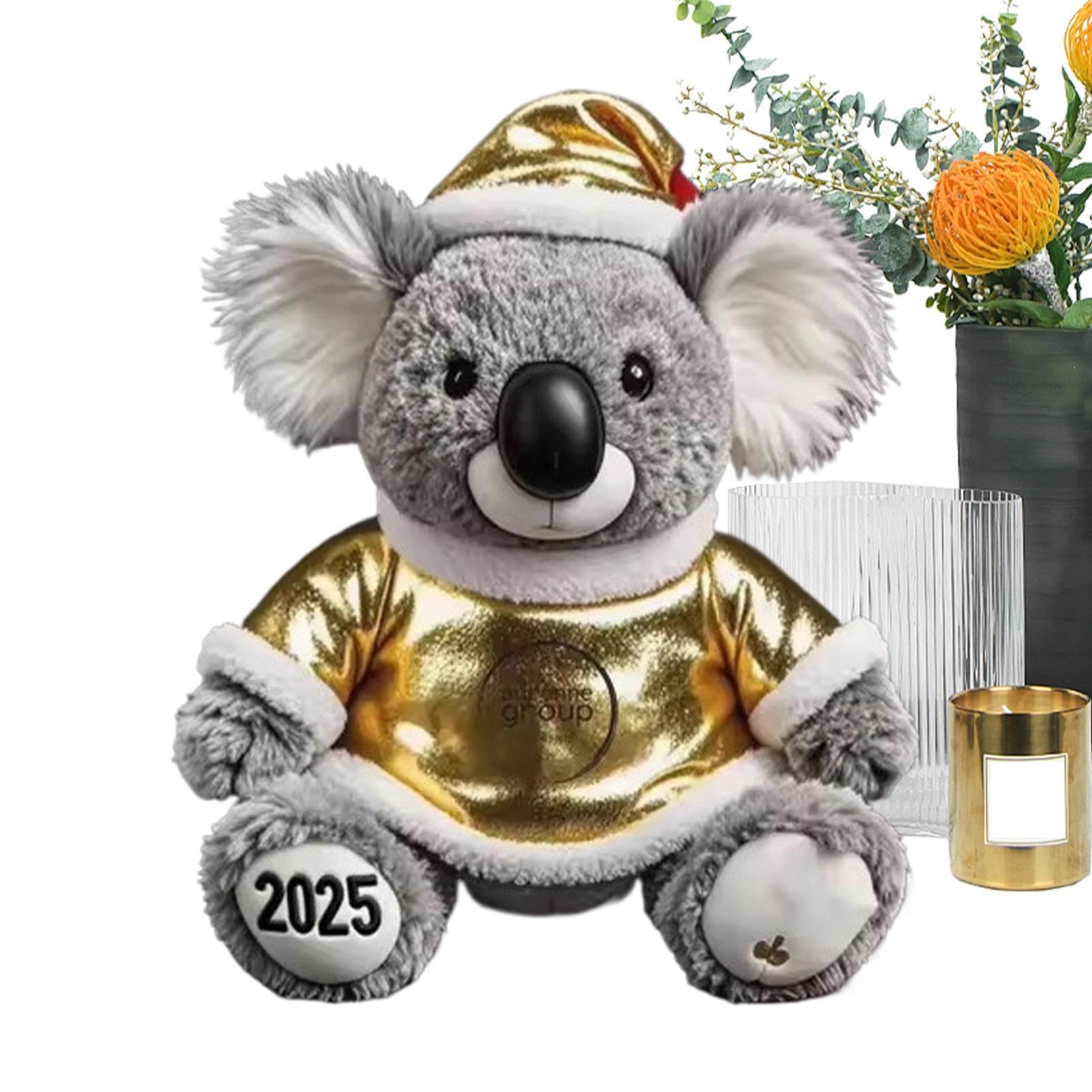 Generico Animale Di Peluche Koala 25 cm Bambola Addormentata