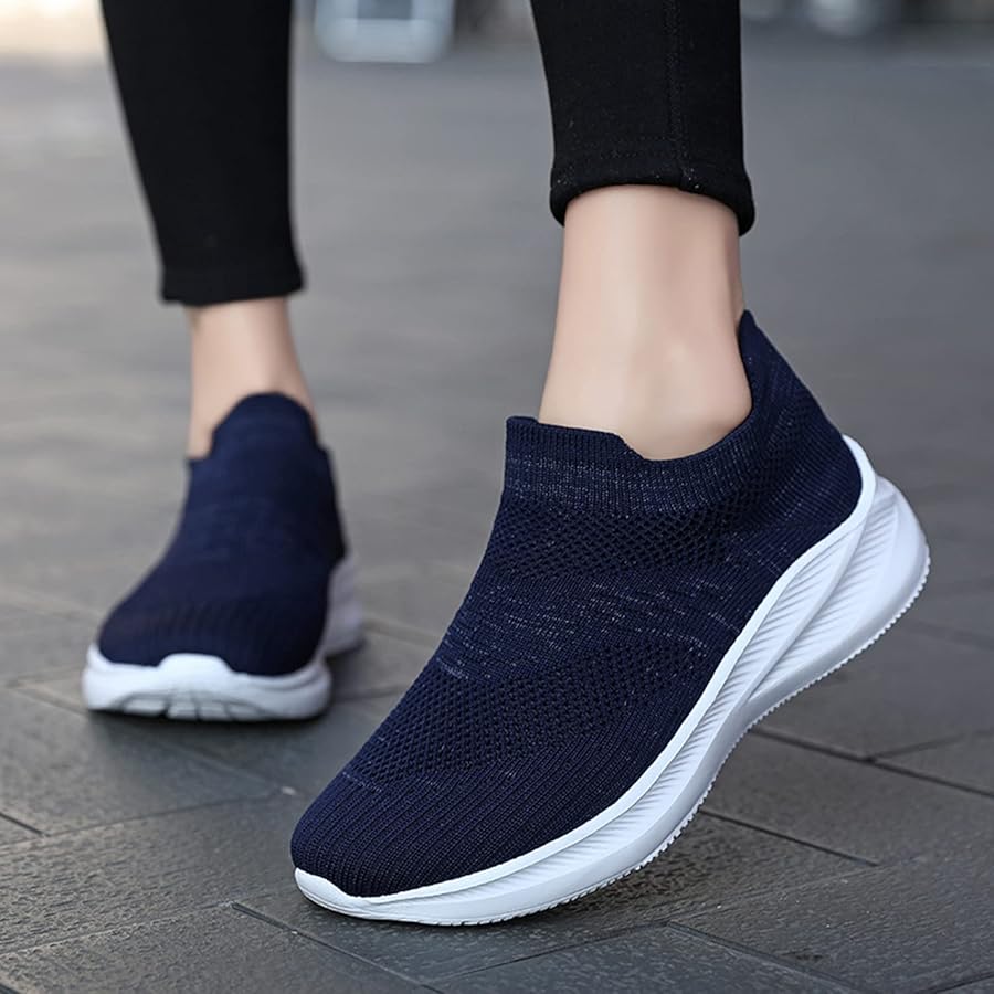 Scarpe da donna estive 43 scarpe da donna 43 larghezze G coppie traspiranti  su scarpe da ginnastica uomo slip running donna sport outdoor scarpe mesh  moda donna sneakers donna scarpe donna scarpe :