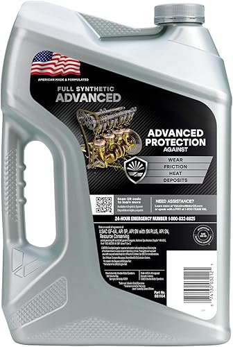 Vista 53 de Valvoline Advanced - Aceite de motor, SAE totalmente sintético