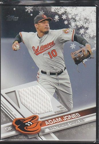 Adam Jones (tarjeta de béisbol) 2017 Topps Holiday - Reliquias exclusivas de Wal-Mart #R-AJO