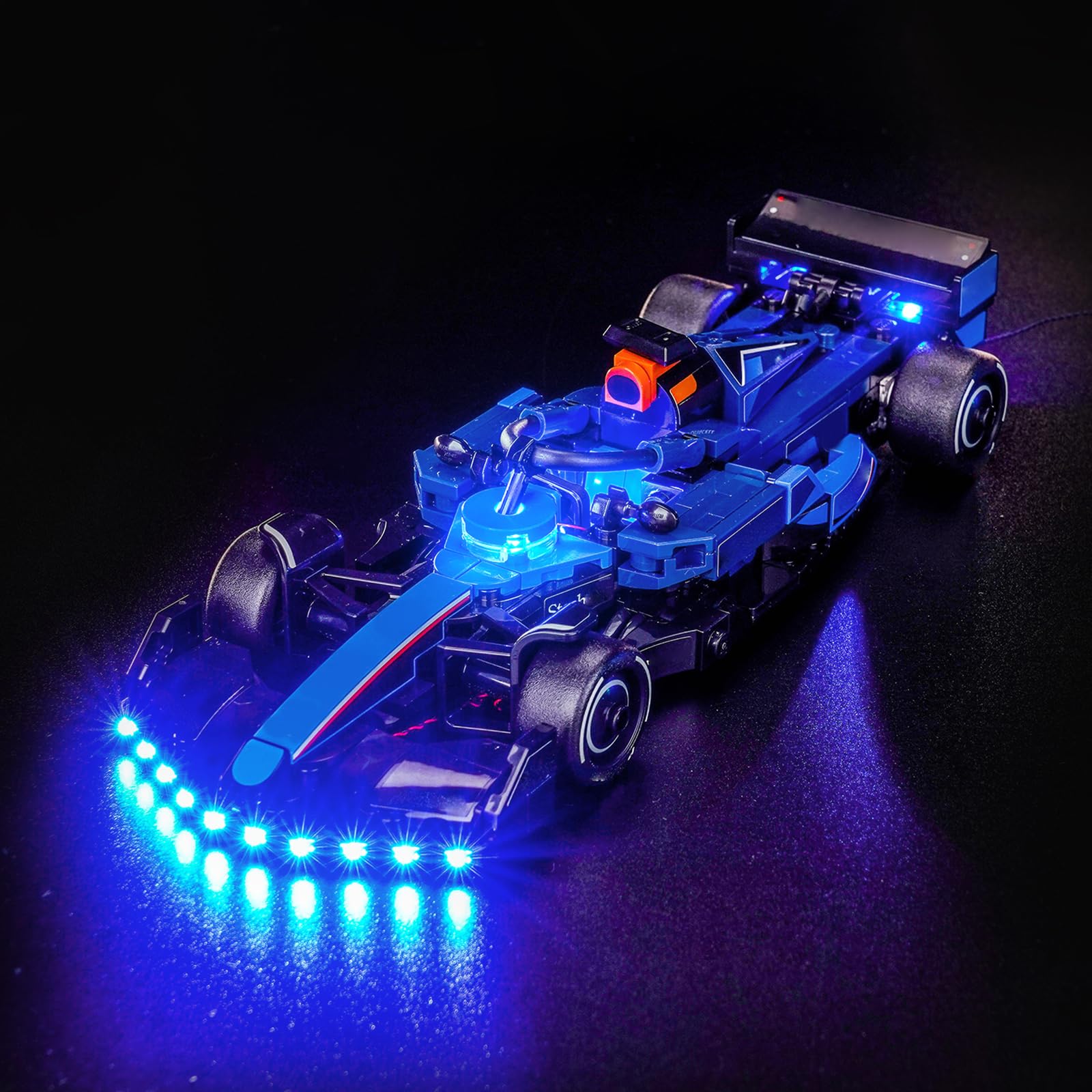 LocoLee Light kit Compatible with Lego 77249 Williams Racing FW46 F1 Race Car - No Model Only Light, LED Lighting Accessories Compatible with Lego