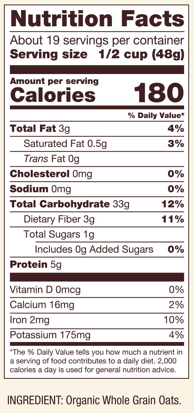 Bob's Red Mill Gluten Free Old Fashioned Rolled Oats, 32 Ounce (Pack of 4)