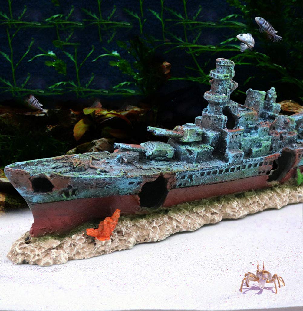 Decorazione for Acquario for acquari da Crociera, Scatola for rettili Che Evita Materiale paesaggistico(L)