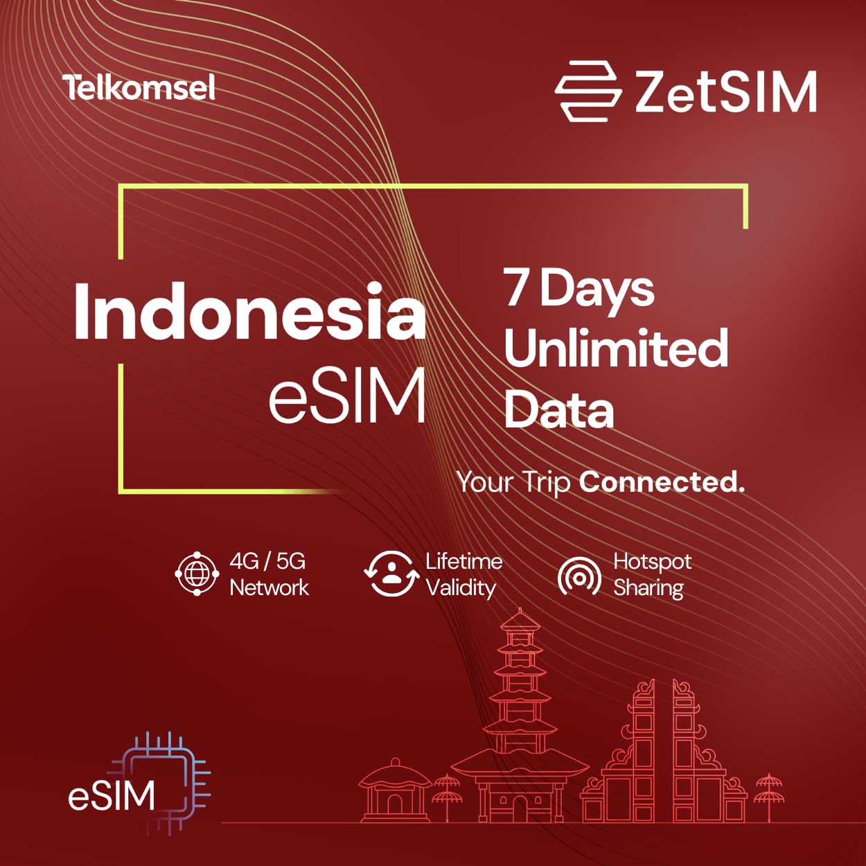 ZetSIM | Indonesia eSIM – 7 Days Unlimited Data | Instant Delivery | No Roaming | Works on iPhone, Samsung, Pixel (Indonesia 7 Days Unlimited)-picture-34
