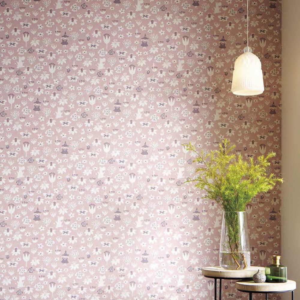 Amazon | 壁紙屋本舗 壁紙 のりなし MOOMIN ムーミン 北欧 アクセント