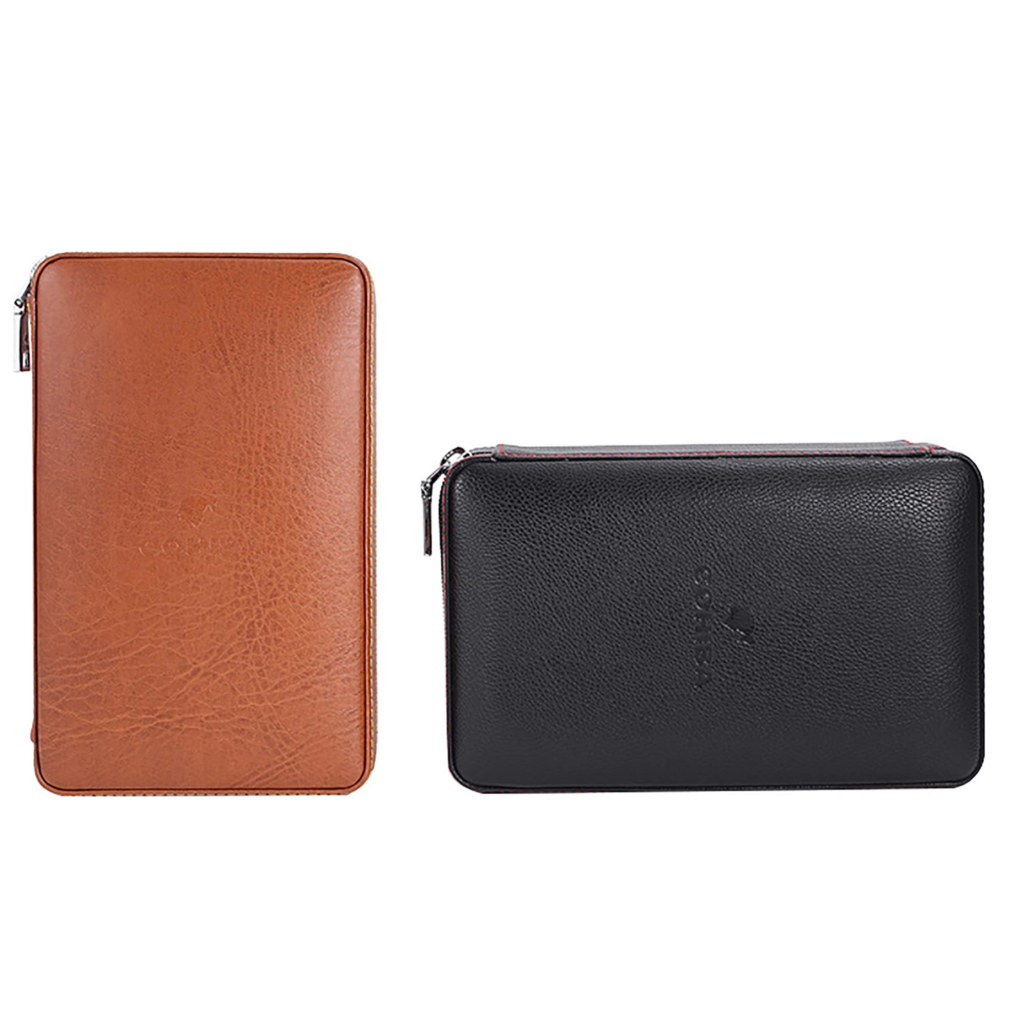 Zigarren Zubehör Set Leder - Feuerzeug & Schneider Im Geschenkset