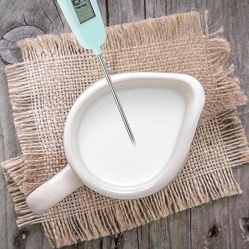 Miniatura 2 de Digital Food Thermometer for Cooking and Frying LCD Display Kitchen Probe for Candy and Protein Green Electronic Cooking Thermometer Accurate