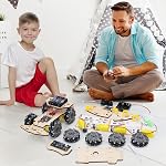 RC Kit de voiture robot pour les enfants 8-12 12-16, STEM Les kits scientifiques, STEM Projets, dons pour 8 9 10 11 12 13 14 15 16 Année Vieux Garçons Filles Adolescents, Ingénierie Cool Construction Jouets