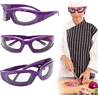 Onion Goggles,Onion Cutting Goggles Safety Glasses for Women,Protective Eyewear for Onion Fumes,Splashing Oil,Smoke Goggle