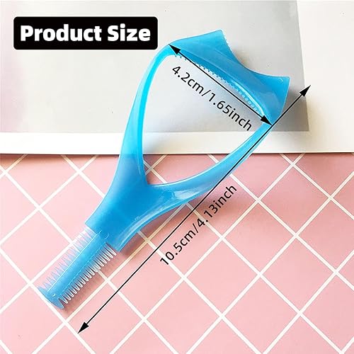 Miniatura 2 de 3 herramientas de pestañas 3 en 1, protector de pestañas, herramienta de maquillaje guía de pestañas, accesorios de ayuda para aplicadores,