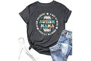 Be Kind: Autism Mama Inspirational Awareness T-Shirt