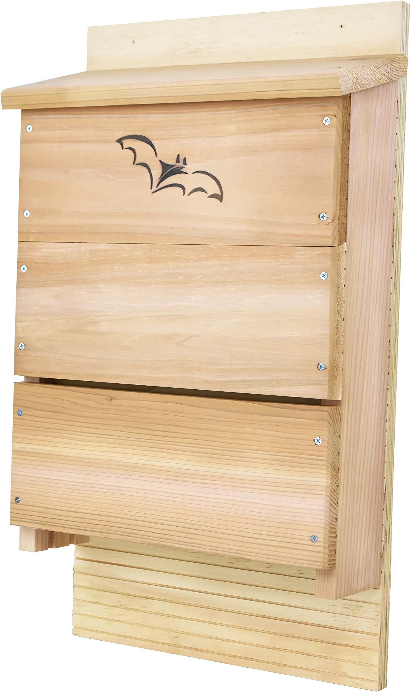 Looker Products Triple Chamber Bat House, Approved by the Organization for Bat Conservation