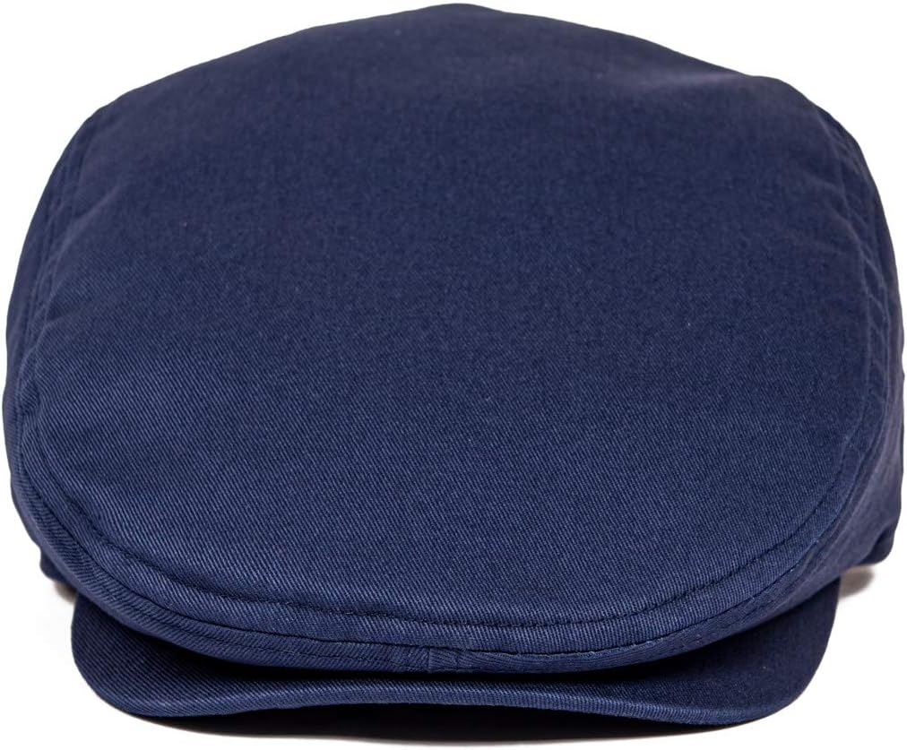 Men Ivy Cap Cotton Twill Newsboy Flat Hat - Image 3