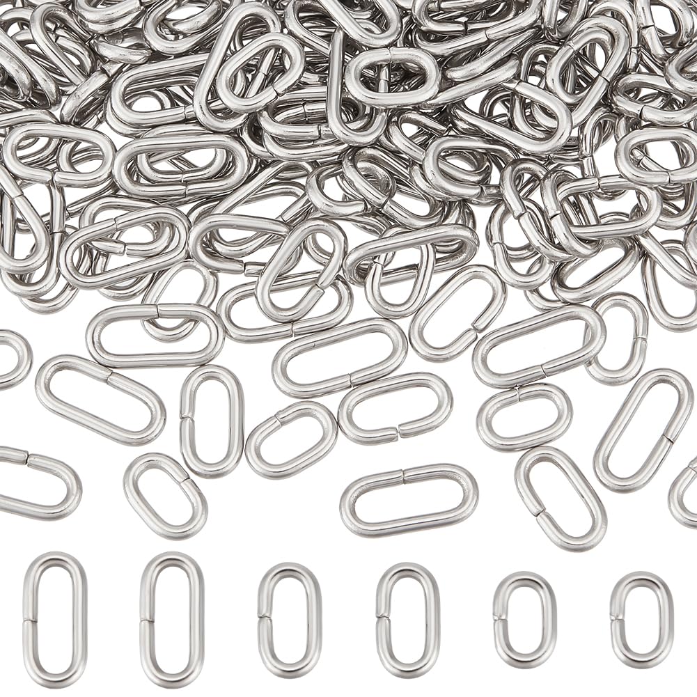 Anneaux de jonction ovales UNICRAFTALE pour atelier créatif de bijoux faits main