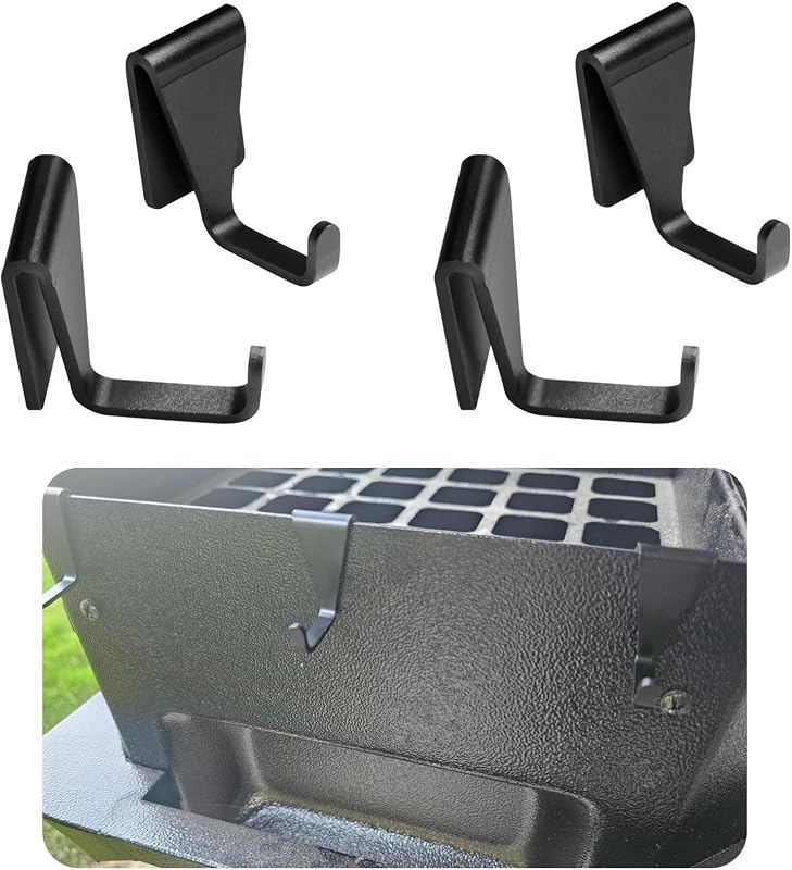 4Pcs Grills Hooks For Traeger Grills, Aluminum Alloy Grills Hooks, Hanging | Hanging Design, Free Sliding, Clean and Convenient, Quality Material, Stable and Durable, Easy to Install and Adjust