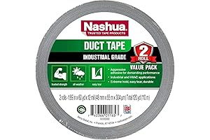 Nashua 324A 398 Professional Grade Duct Tape in Silver