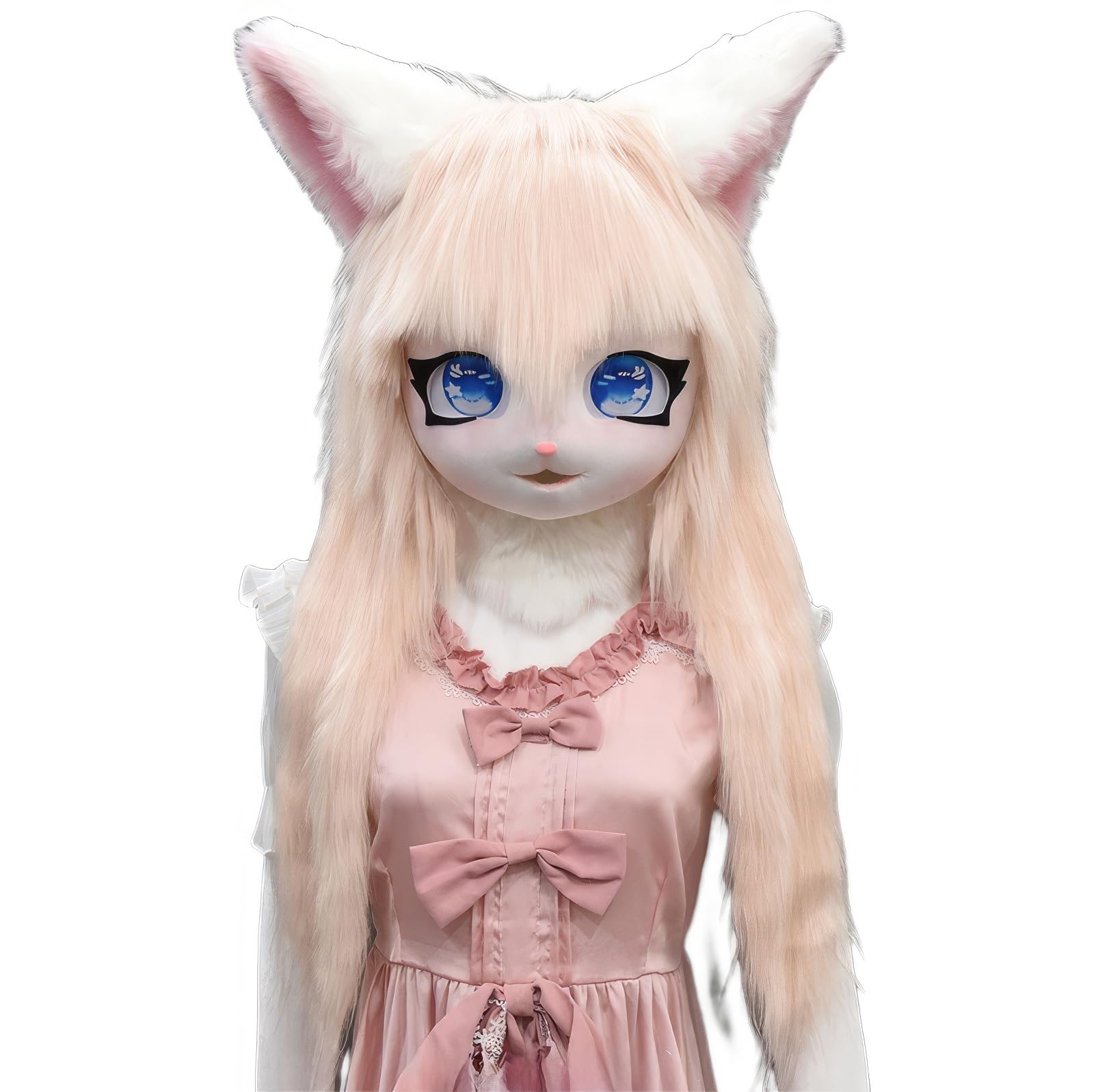 Amazon.com: Rolamumu Furry Animal Mask, Anime Style Animal Hood