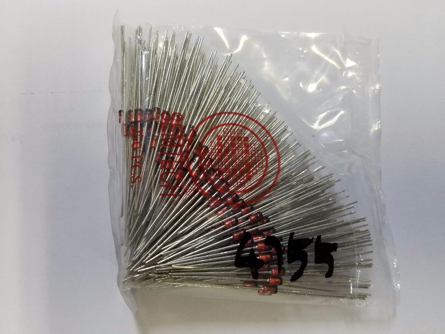 1N4755 4755 43V 1W Zener Diode LOT OF 100 pcs