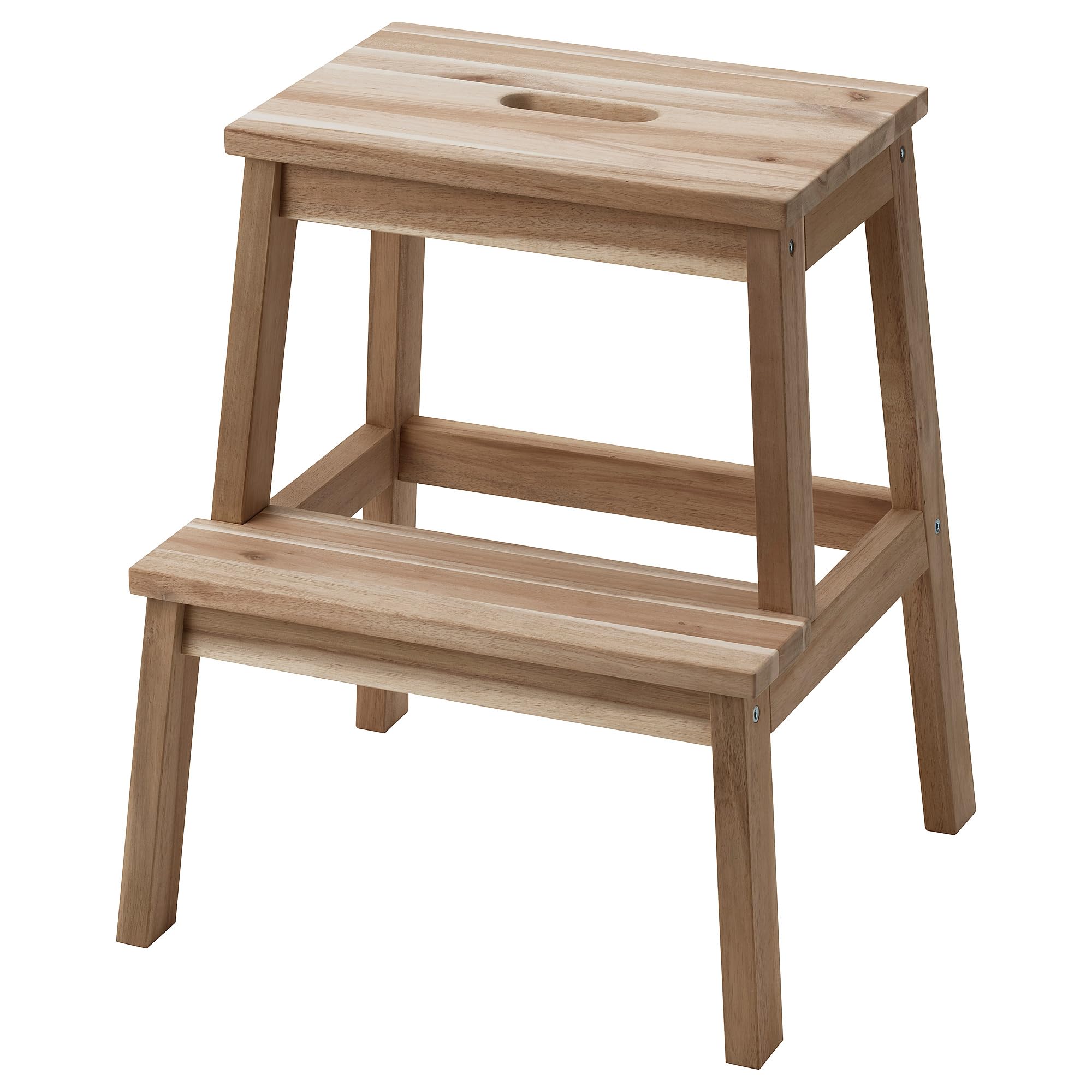 Marchepied en acacia BEKVÄM de 50 cm pour la maison