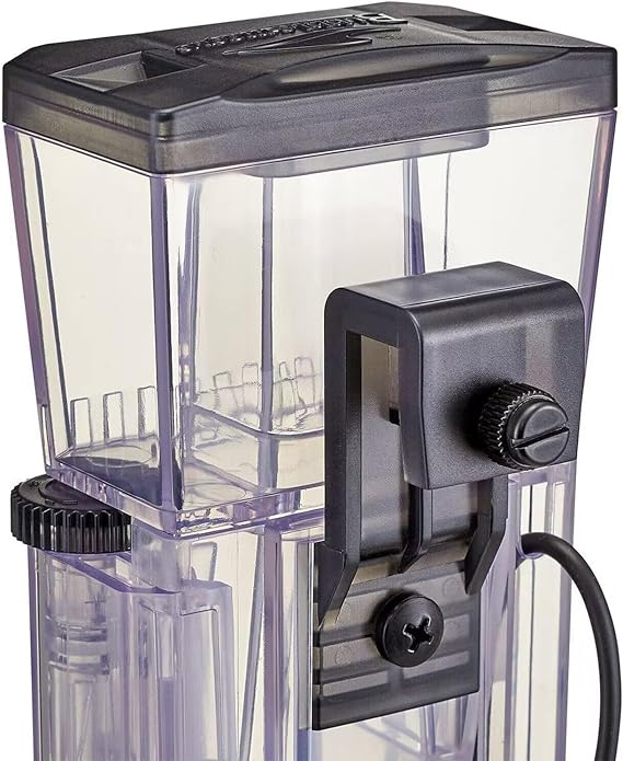 Bubble Magus MiniQ Hang on Back Aquarium Filter Internal Hang on Back Canister Filter Nano Protein Skimmer Surface Skimmer Aquarium/Betta Pool Skimmer for coralife Fish Tank Saltwater Aquariums