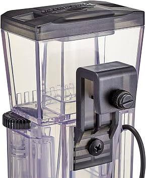 Bubble Magus MiniQ Hang on Back Aquarium Filter Internal Hang on Back Canister Filter Nano Protein Skimmer Surface Skimmer Aquarium/Betta Pool Skimmer for coralife Fish Tank Saltwater Aquariums
