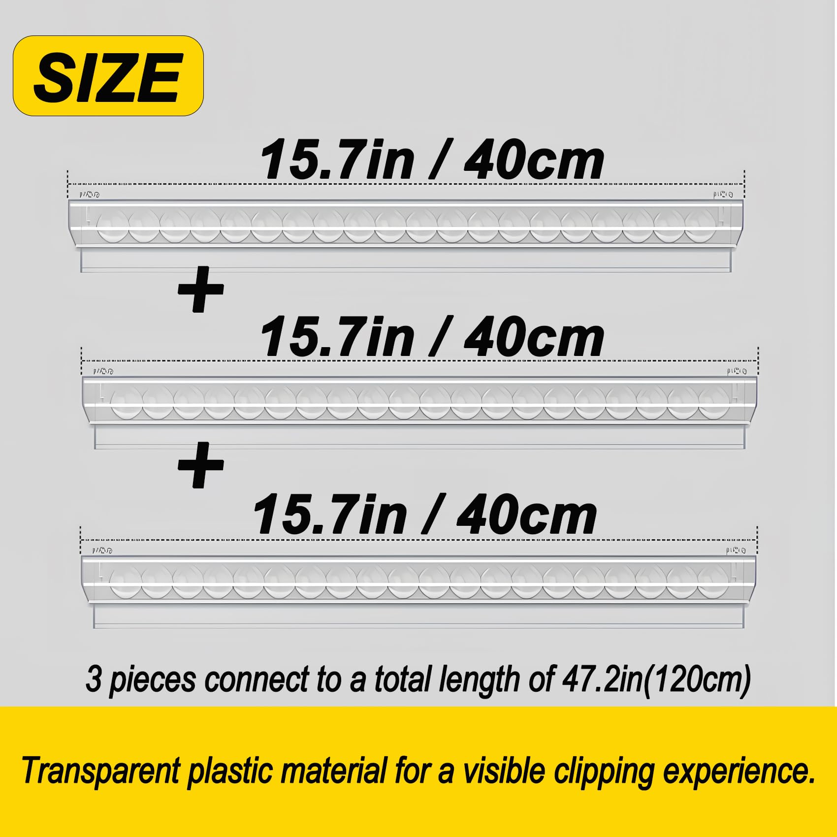 Paquete de 3 soportes apilables para recibos para restaurante, soportes para boletos de pedido sin taladro, para paredes de restaurante, refrigerador, hogar, cocina, pubs, oficinas, bares, cafeterías