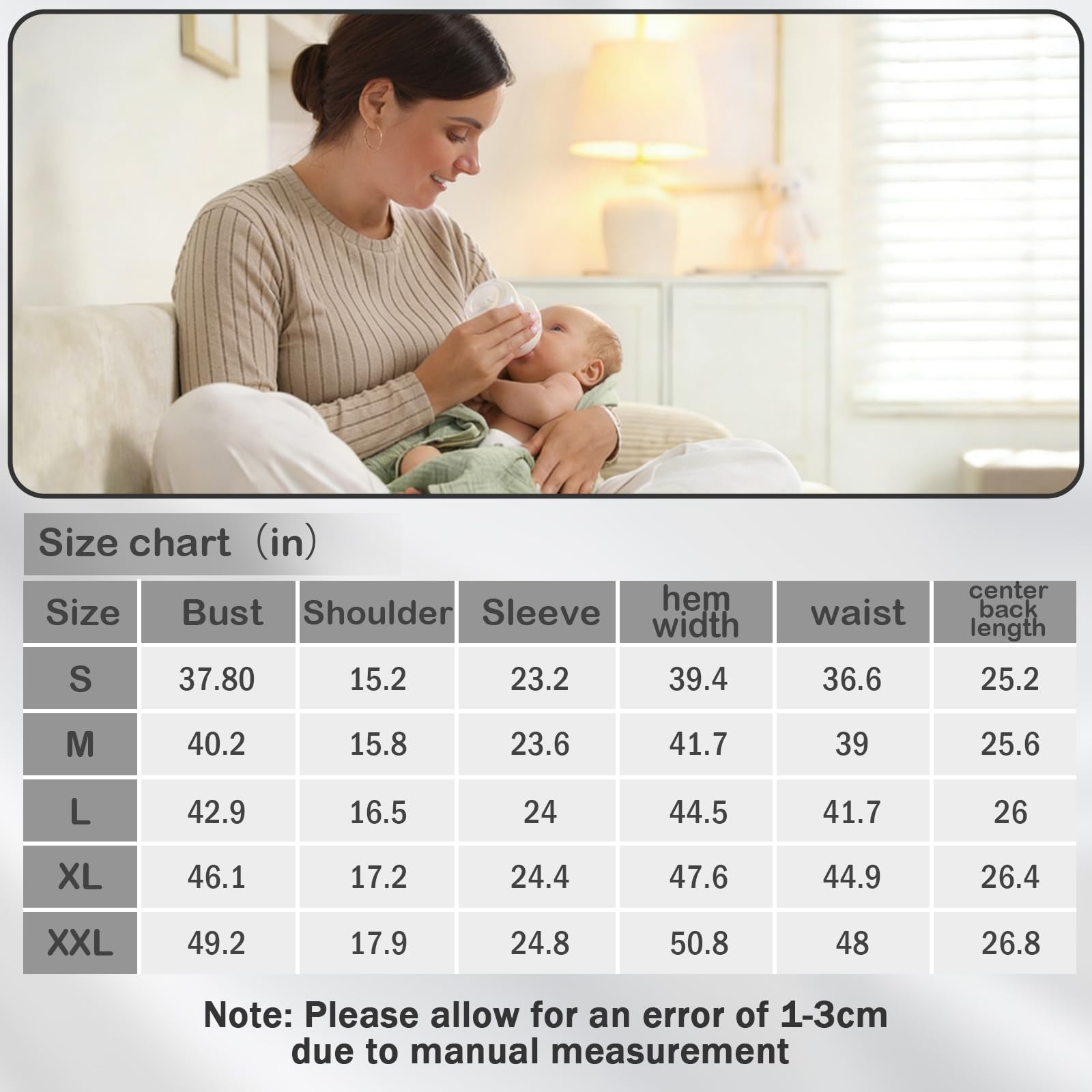 Camiseta Lactancia Mujer,Ropa Premama con Cremallera Invisible,Ropa Lactancia Suelto,La Ropas De Maternidad Informal Es Adecuada para Mujeres Embarazadas