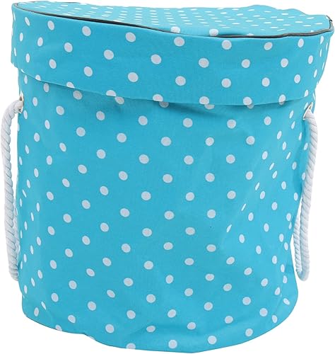 Cabilock Cesta de almacenamiento de juguetes con alfombrilla de juego, soporte de ladrillos de construcción, organizador de almacenamiento de