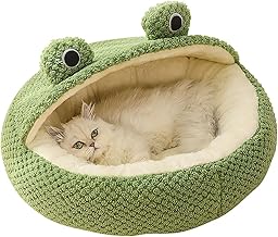 Indoor Cat Kennel, Machine Washable Cat Kennel, Semi-Closed Kennel for Dogs and Cats, for Cats and Small Dogs (S-40 cm)